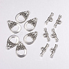 Tibetan Style Toggle Clasps LS-AC2014-3