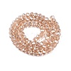 Electroplate Glass Beads Strands EGLA-A044-T6mm-A20-3