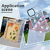 4 Sets Acrylic Rhinestone Cabochons GACR-SP0001-06C-4