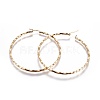 304 Stainless Steel Big Hoop Earrings LS-EJEW-L226-009C-2