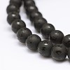 Natural Agate Beads Strands G-F451-16mm-01-3