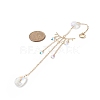 AB Color Glass Teardrop Window Hanging Suncatchers HJEW-JM00921-3