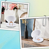 3Pcs Shell Shaped Velvet Jewelry Storage Boxes AJEW-SC0002-94-5