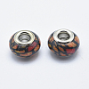 Handmade Polymer Clay European Beads CLAY-K002-C22-2