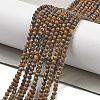 Natural Tiger Iron Beads Strands G-B120-A01-01-1