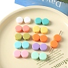 Opaque Acrylic European Beads X-OACR-L016-07-1
