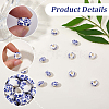 60Pcs Handmade Porcelain European Beads PORC-SC0001-25B-6