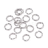 Tarnish Resistant 304 Stainless Steel Open Jump Rings STAS-F191-12P-B-1