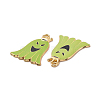 Halloween Theme Rack Plating Alloy Enamel Pendants PALLOY-O109-55LG-3