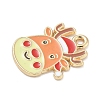 Christmas Alloy Enamel Pendants ENAM-K074-01G-14-2