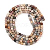 Natural Agate Beads Strands X-G-G991-C02-01-2