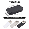 9Pcs 3 Colors Slide Top Tinplate Trinket Storage Boxes CON-CP0001-016B-2