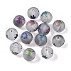 Autumn Theme Electroplate Transparent Glass Beads X-EGLA-S178-01-01E-1