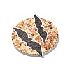 Single Face Printed Wood Pendants WOOD-B009-01B-2