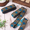 Ethnic Style Embroidery Polyester Ribbons SK-TAC0001-03-5