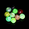 UV Plating Opaque Acrylic Beads X1-OACR-Z013-01-2