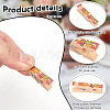 10Pcs 10 Styles Flower Printed Wooden Craft Pegs Clips AJEW-WH0248-505-3