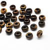 Natural Tiger Eye European Large Hole Beads X-G-Q442-01-1