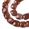 Synthetic Goldstone Beads Strands G-T138-167-3