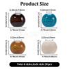 80Pcs 4 Colors Natural Wood Beads WOOD-PA0001-24-2