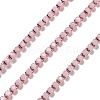 Iron Rhinestone Glass Cup Chain CH-U001-01B-2