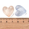 Transparent Acrylic Beads X-MACR-L015-08-3