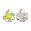 Alloy Enamel Pendants ENAM-B050-04P-03-1