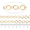 304 Stainless Steel Ring Link Chains CHS-G044-05G-05-2