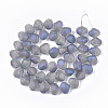 Electroplate Glass Beads Strands EGLA-S189-001B-02-2