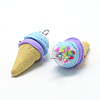 Handmade Polymer Clay Pendants X-CLAY-Q240-003D-2