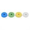 Handmade Polymer Clay Beads Strands CLAY-R089-8mm-T019-4