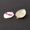 Alloy Enamel Pendants ENAM-B048-02A-4