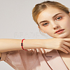 1Pc Adjustable Nylon Cord Braided Bracelets for Women Men BJEW-LP0001-31B-F-4