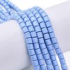 Handmade Polymer Clay Bead Strands CLAY-ZX006-01-93-1