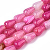 Natural Crackle Agate Beads Strands G-S359-243B-1