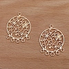 Alloy Chandelier Link Component OHAR-PW0003-123B-1