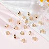 20Pcs Brass Beads KK-LP0001-01-3