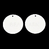 Porcelain Blank Big Pendants PORC-PW0001-100-1