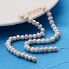Natural Cultured Freshwater Pearl Beads Strands X-PEAR-L001-B-14-2