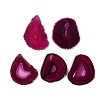 Dyed & Heated Natural Agate Slice Big Pendants GG-CBAAF67-02A-1