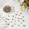 80Pcs 8 Styles Alloy European Beads KK-ME0001-51-4