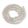 Electroplate Glass Beads Strands LS-EGLA-A034-J6mm-L09-3