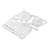 Study Supplies Carbon Steel Cutting Dies Stencils LS-DIY-P076-14-3
