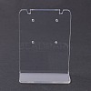 Acrylic Earring Stands Displays EDIS-F005-03B-6