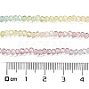 Transparent Painted Glass Beads Strands X1-DGLA-A034-T2mm-A15-3