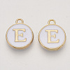 Golden Plated Alloy Charms X-ENAM-S118-01E-1