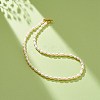 Grade A Natural Pearl Rice Beaded Necklace for Women NJEW-JN03958-2