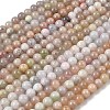 Natural Kunzite Beads Strands G-L478-11-8mm-01-3