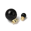 Natural Obsidian Perfume Bottle Pendants GG-CBA7610-02G-07-2