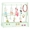 Opaque Acrylic Earring Display Stands EDIS-WH0029-16E-1